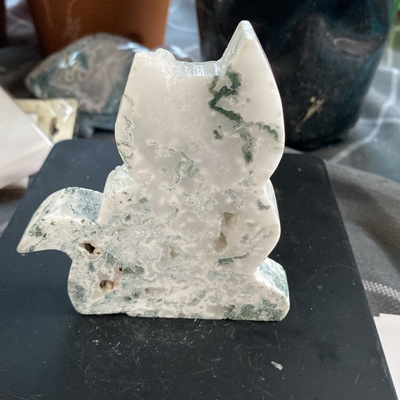 Moss agate cat - Picture 2 of 6